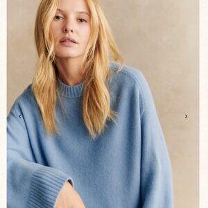 Sézane Maurice sweater (vintage blue)